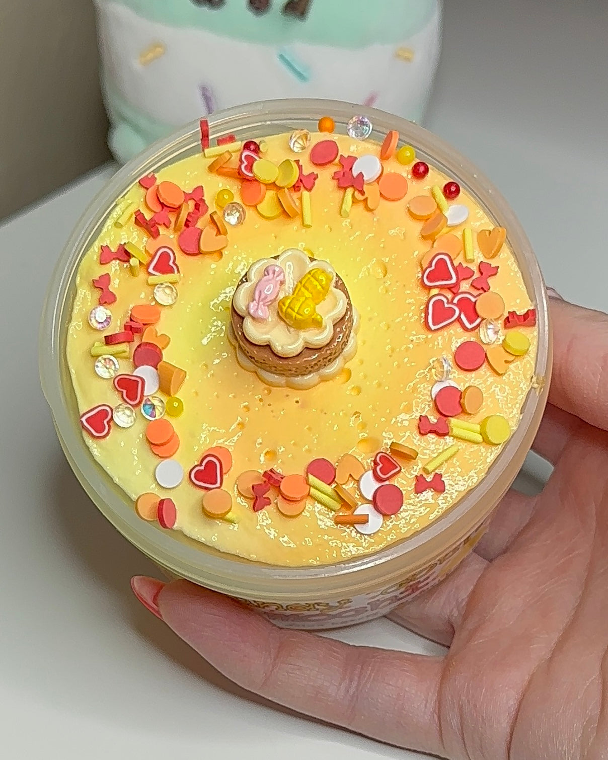 candy corn mochi