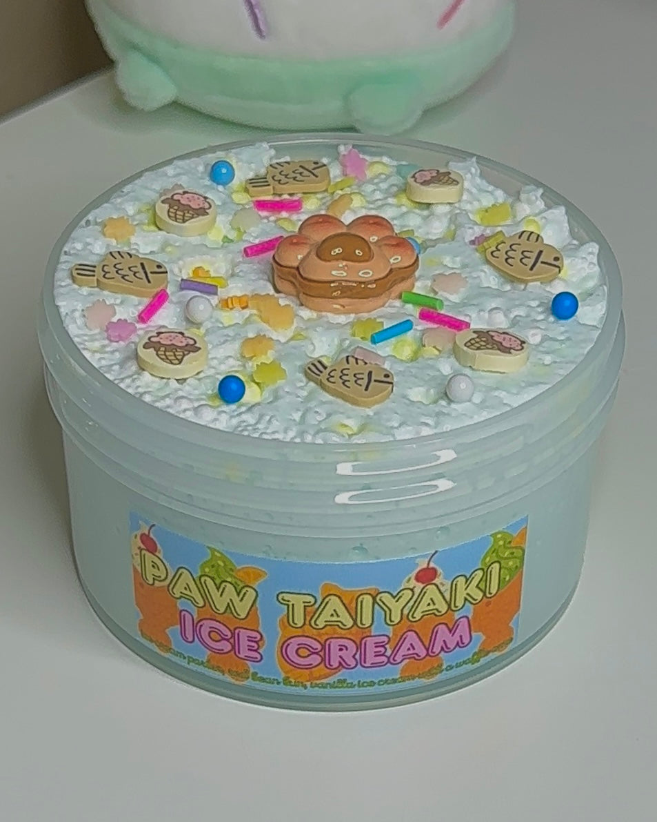 paw taiyaki ice cream