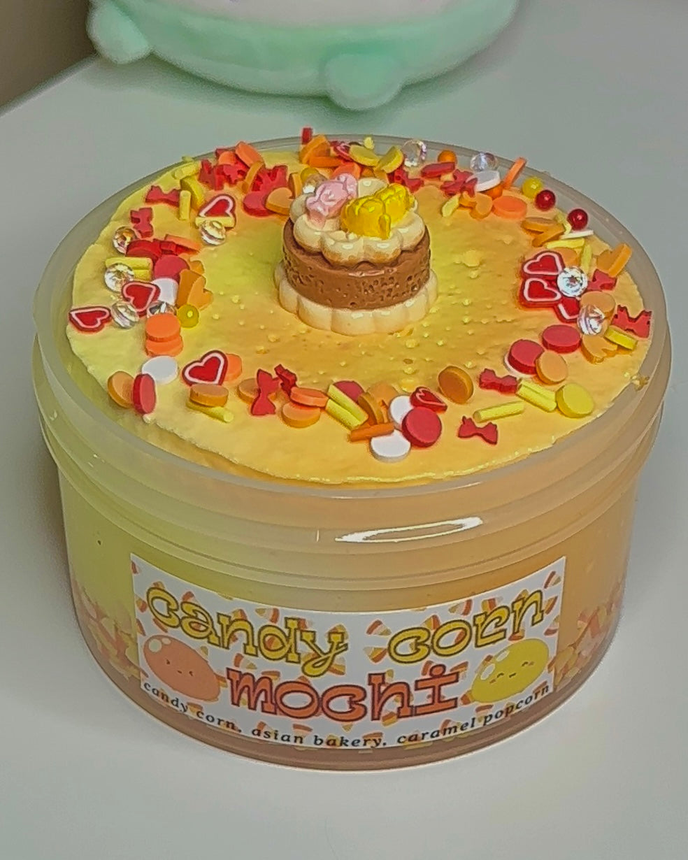 candy corn mochi