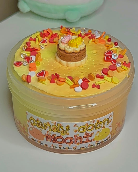 candy corn mochi