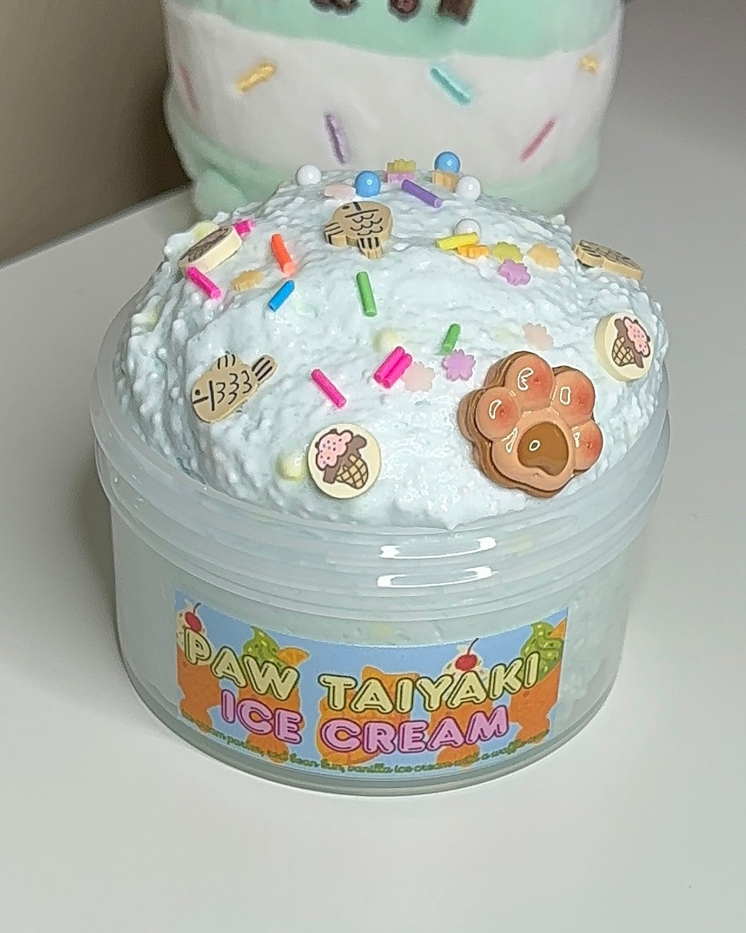 paw taiyaki ice cream